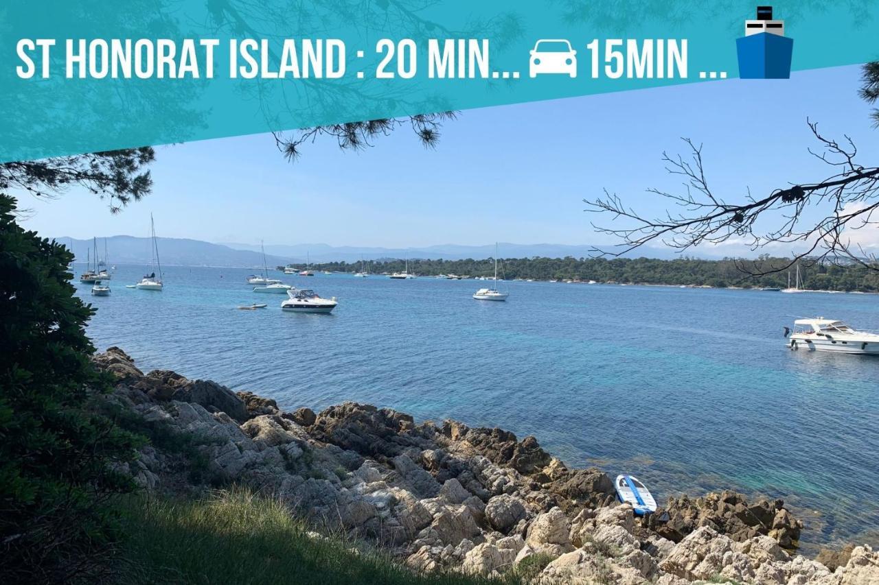 Le Provencale : Plages, Balcon, Clim Vallauris Εξωτερικό φωτογραφία